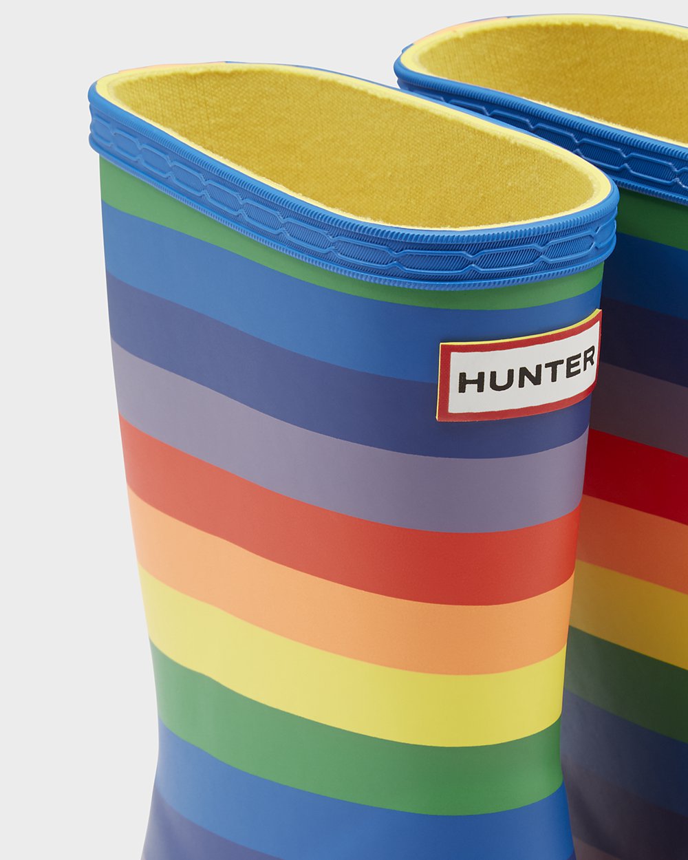 Galochas Hunter Criança Multicoloridas - Original First Classic Rainbow - 51UANRKCZ
